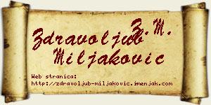 Zdravoljub Miljaković vizit kartica